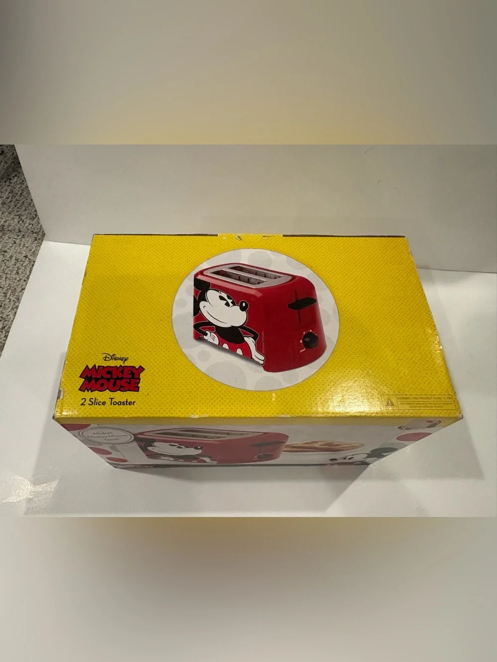 BRAND NEW Disney Mickey Mouse Toaster